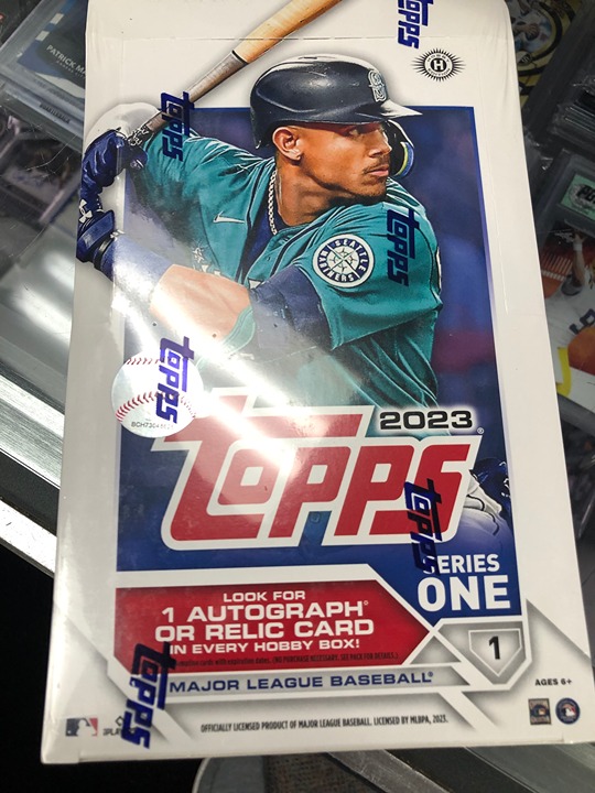 2023 Topps MLB Series 1 Hobby Box Sealed! Auto? Relic?