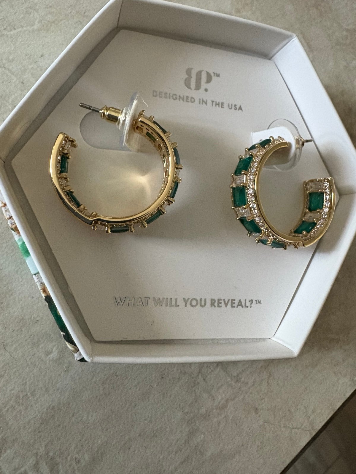 BP Gold earrings