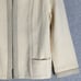 Vintage 1960s Kimberly 100% Wool Ribbed Open Front Jacket Blazer Gold Old Money