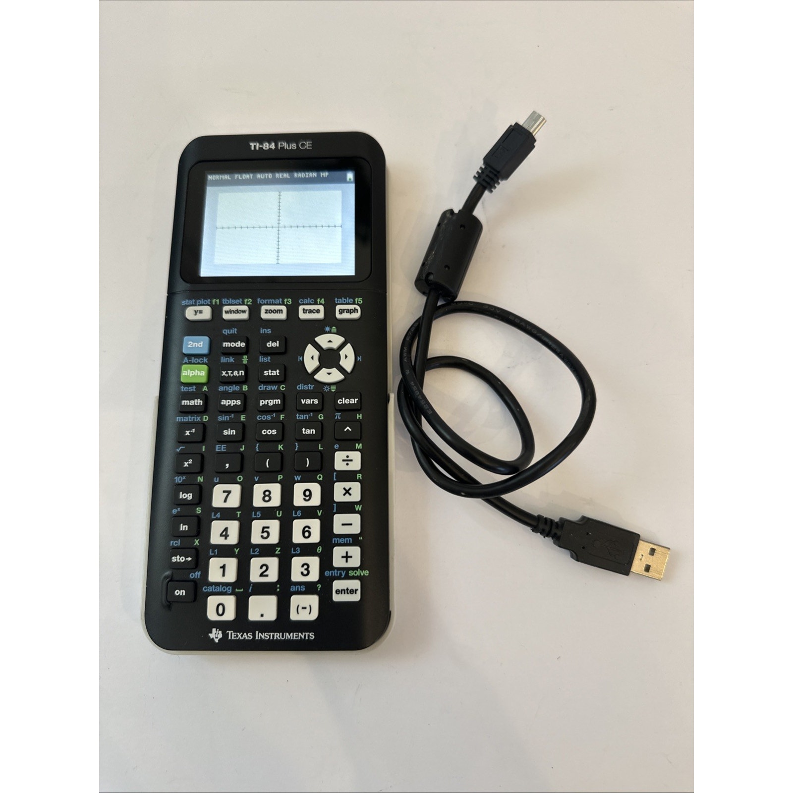 TEXAS INSTRUMENTS T1-84 PLUS CE GRAPHING CALCULATOR