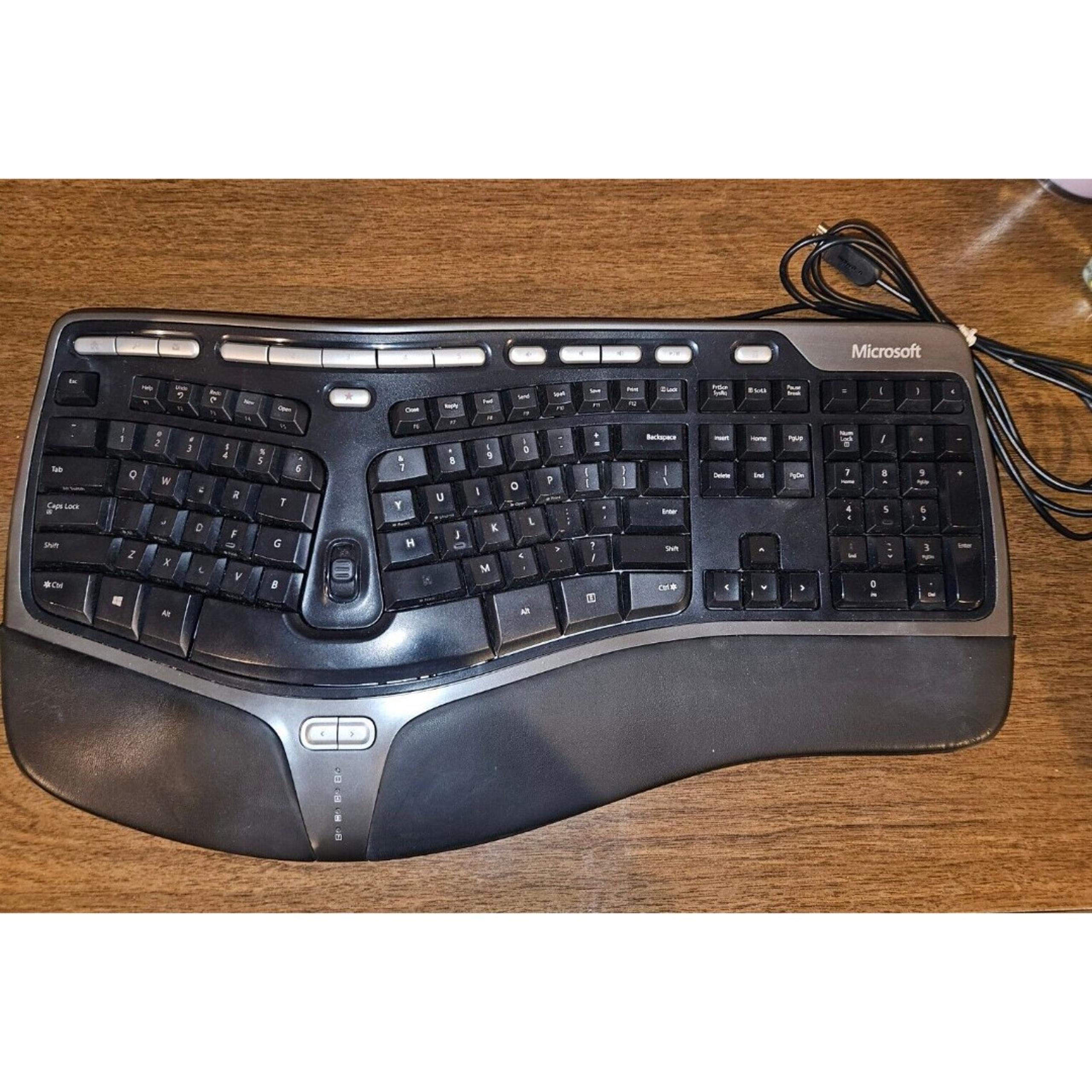 Microsoft Natural Ergonomic Keyboard  4000 V1.0 TESTED