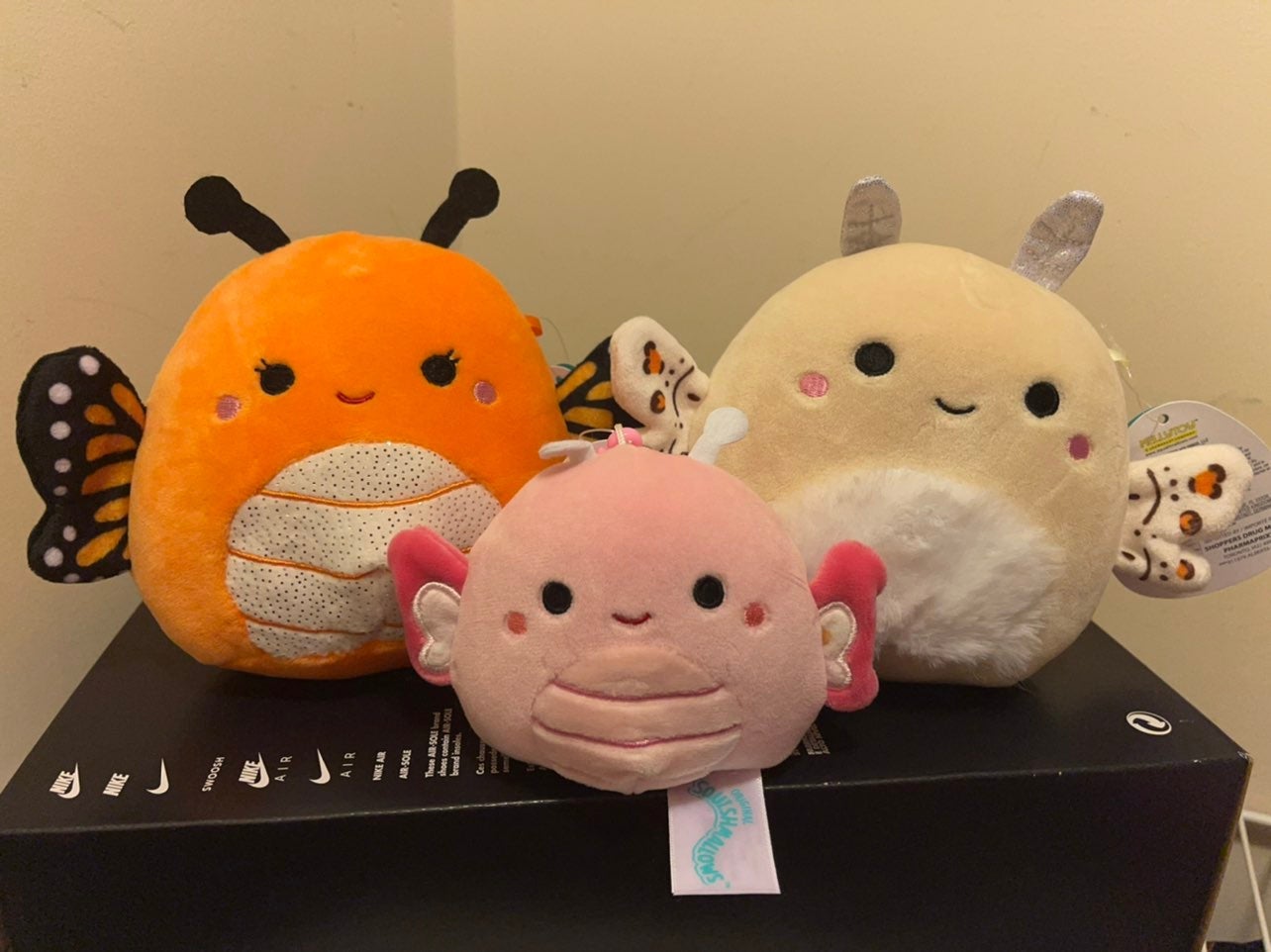 Squishmallow Butterfly and Moth Bundle: Berit, Mony, and Maribel