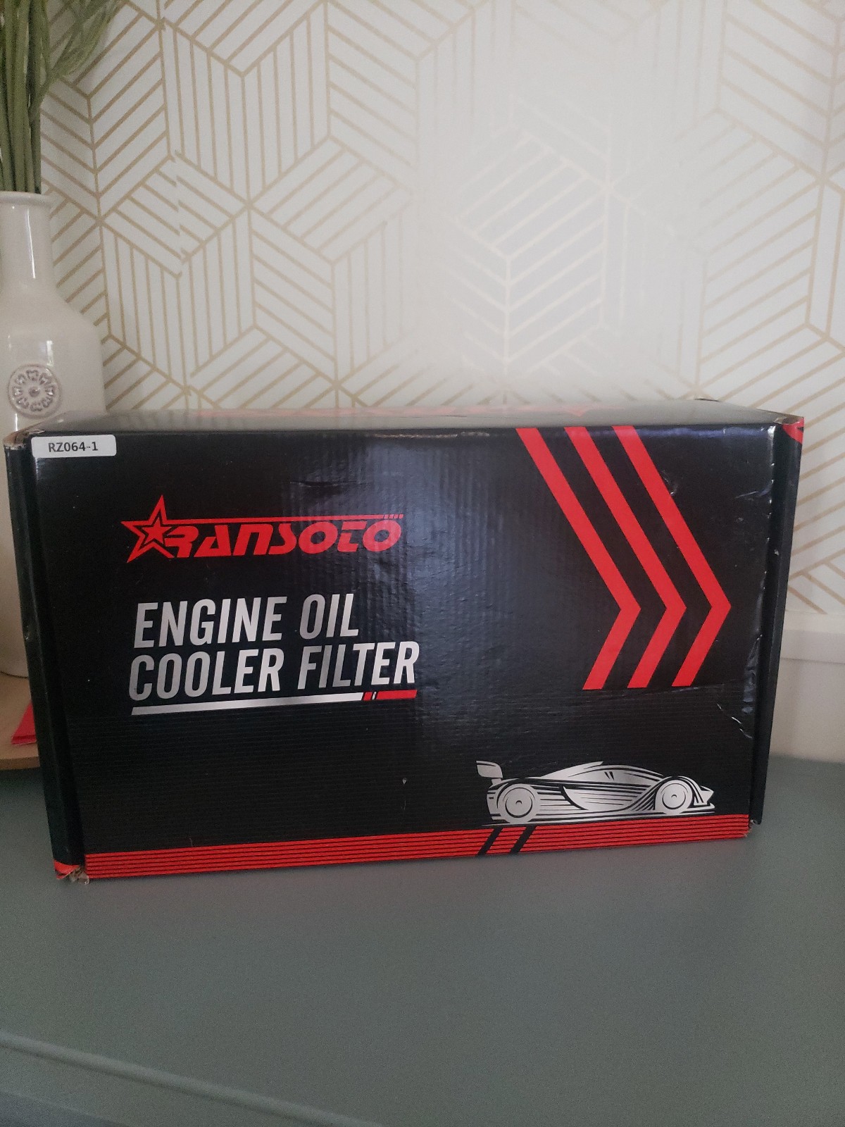 Ransoto Engine Oil Cooler Filter **SEE PHOTOS & DESCRIPTION FOR FITMENT**