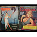 CAPER Vol.1 #8 + CARNIVAL Vol.13 #2 (1957/66) Vintage Glamour Magazines, Pin-Ups