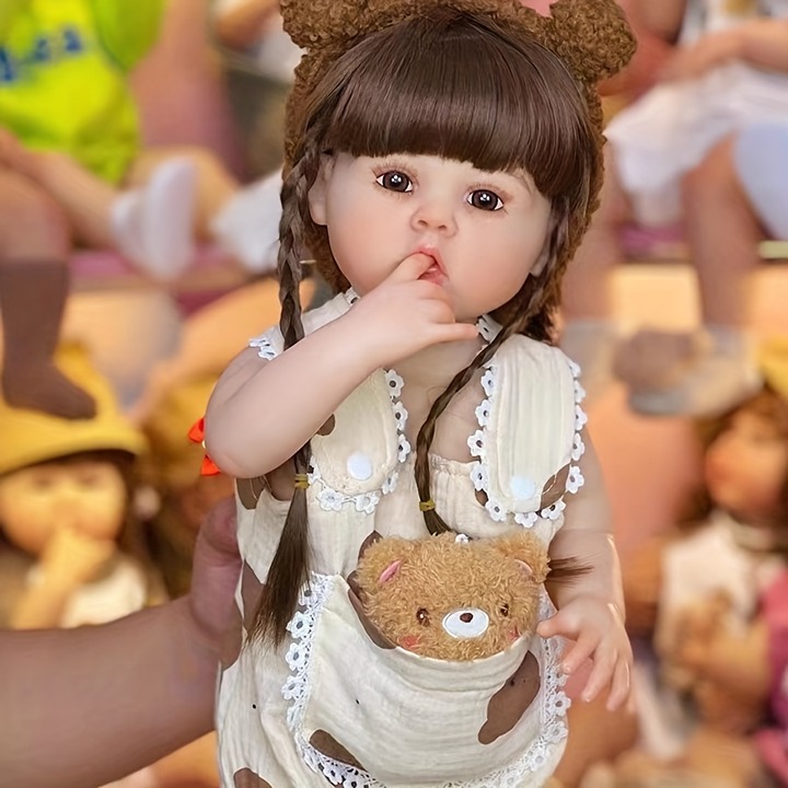 Full Enamel 3D Color Princess Girl Doll vw1zq