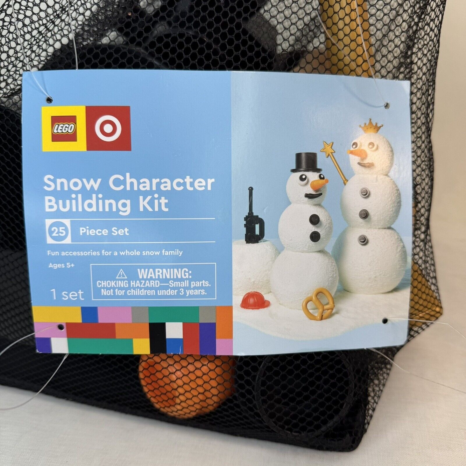 LEGO Seasonal: Snow Character Building Kit (82628277) New Sealed Bag