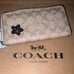 NWT COACH Wallet Zip Around RARE Varsity w Patches Authentic
