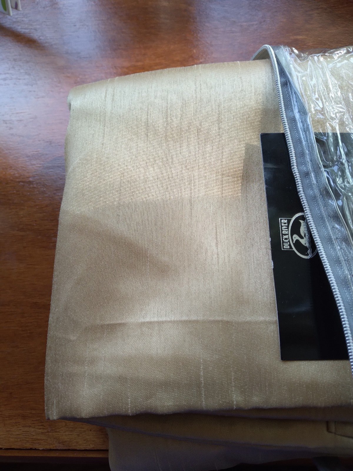 NWT. Gold Curtain Sise 54 X 84