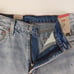 Levis 550 92' Relaxed Taper Jeans Mens Size 31 x 32 Distressed Retro Paint