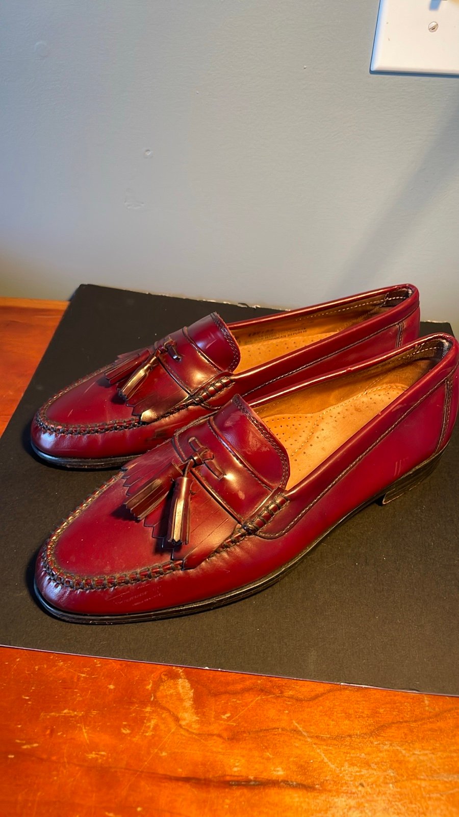 Loafers men’s bass tassel weejun loafers 11d