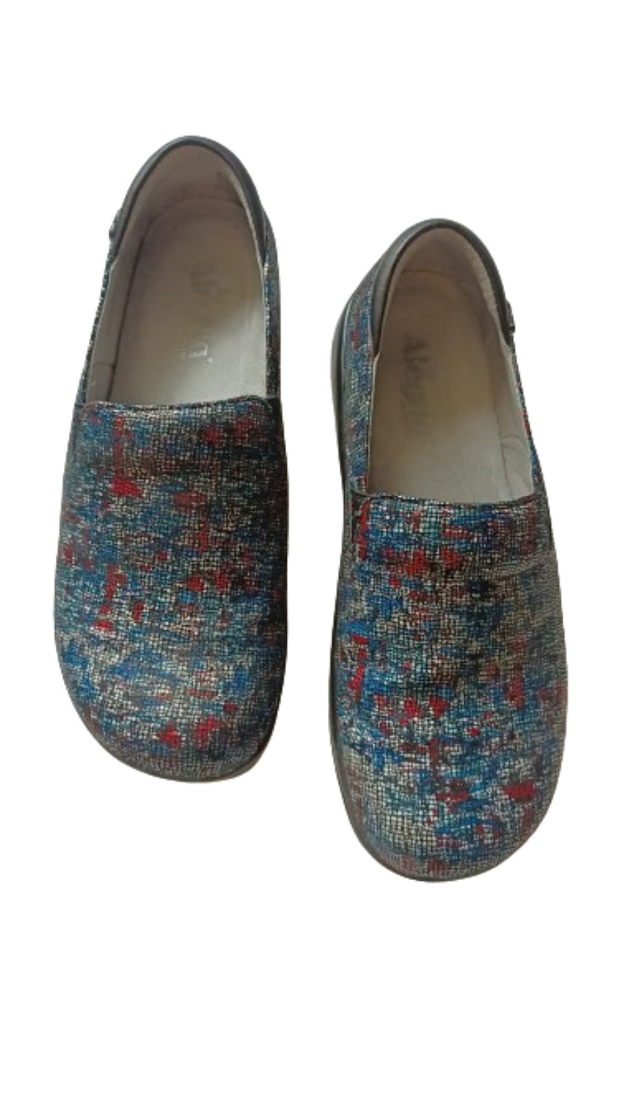 Alegria Multicolored Kel-7518 Mary Jane Clog
