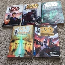 Star Wars paperback book bundle