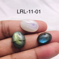 Labradorite & Rainbow Oval Shape Cabochon-LRL-11-01