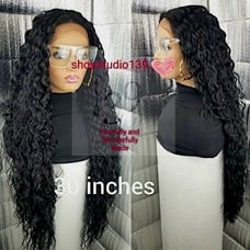 Wowfactor 30inch waterwave lace wig
