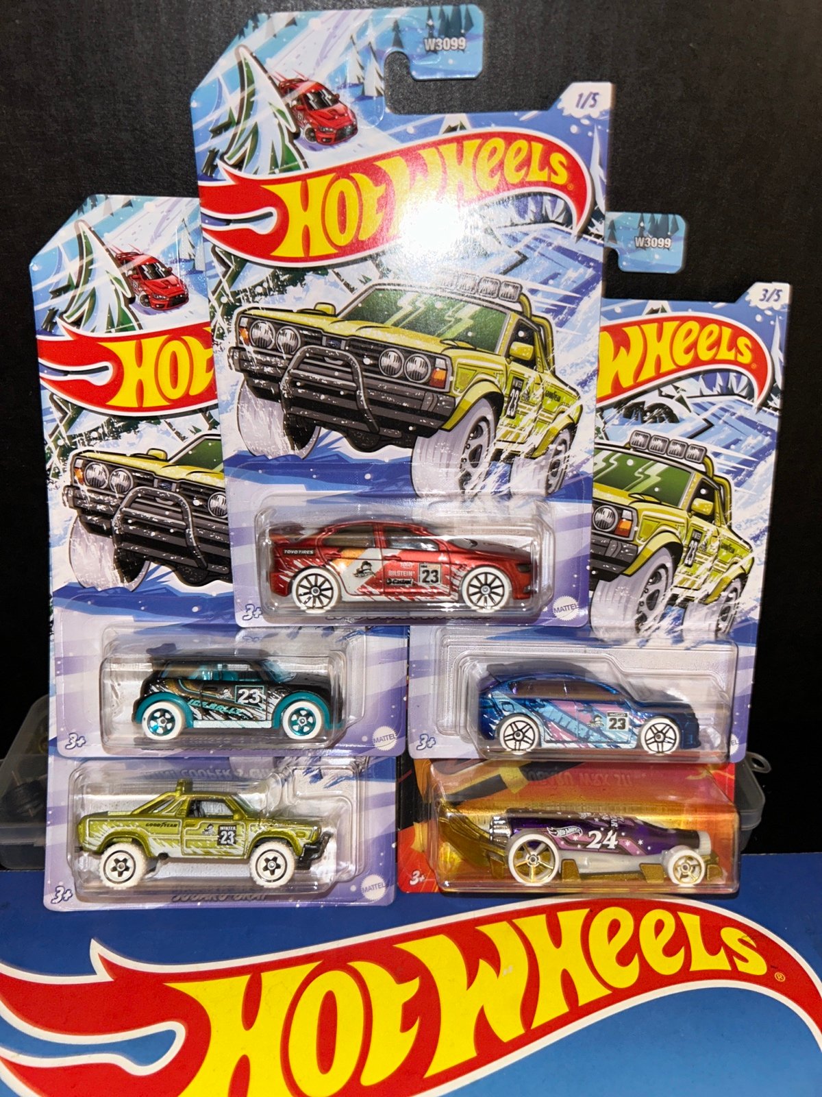 1260# Hotwheels 2024 Christmas edition set