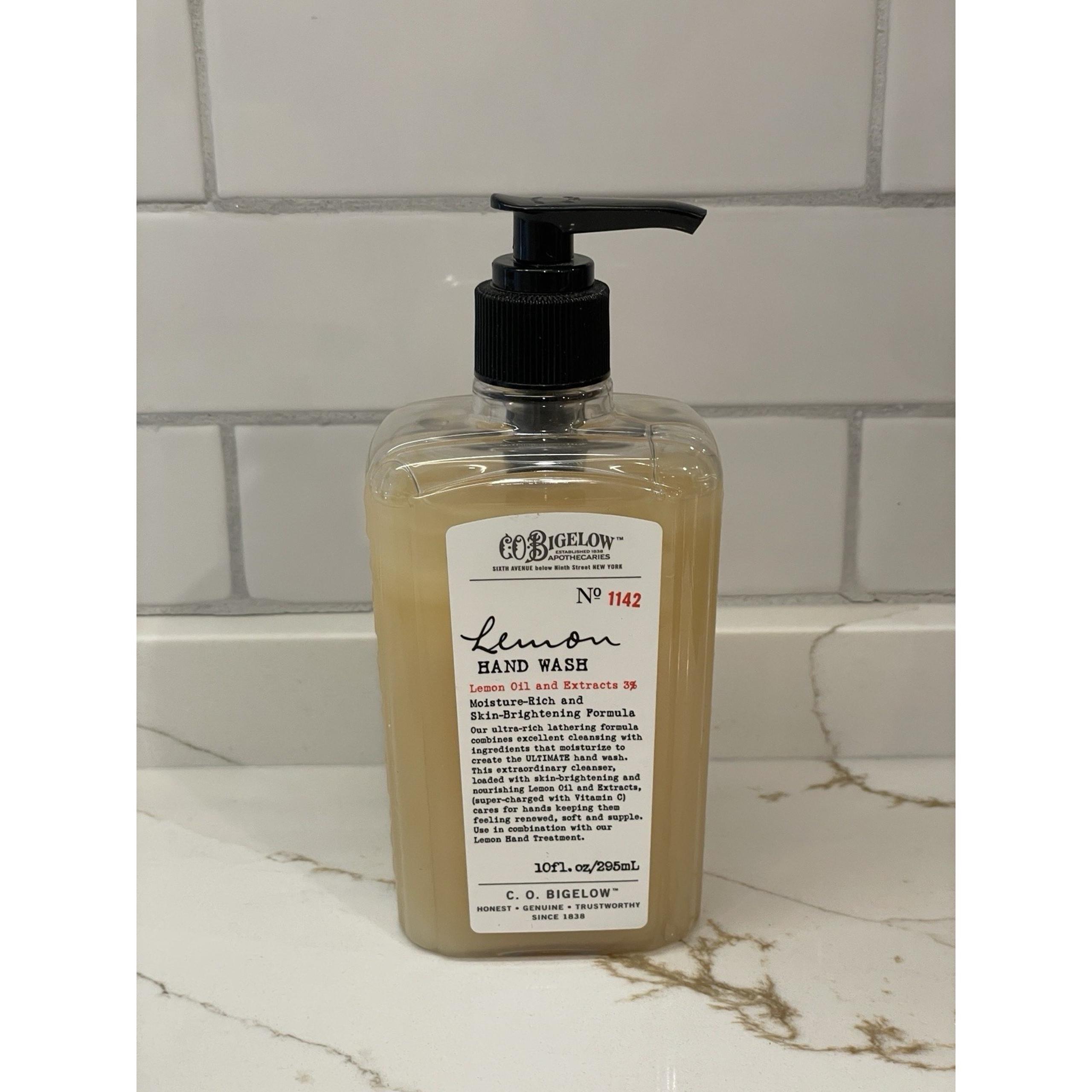 C.O. Bigelow Lemon Hand Wash Lemon Oil No 1142 Moisturizing 10 fl oz Pump New