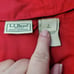 Windbreaker LLBean vintage Pullover Red Size large Tall