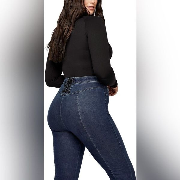 CRVY by Free People Ma Cherie High Waist Flare Jeans Size 27