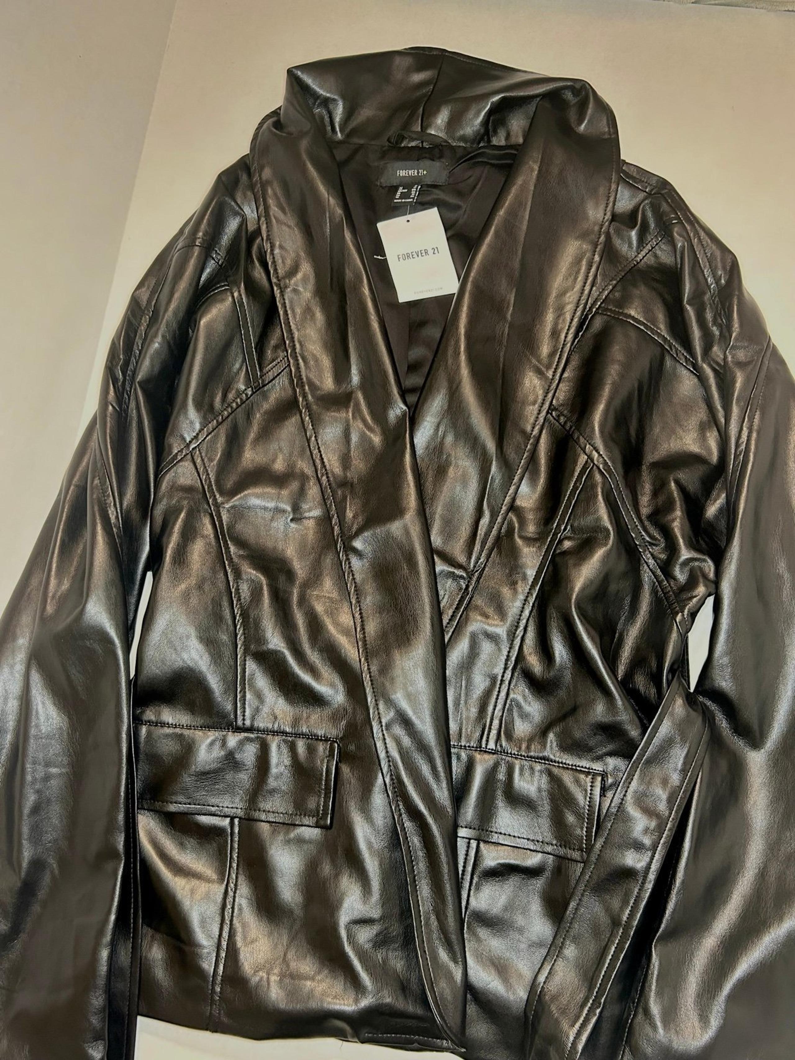 Brand New Forever 21+ Faux Leather Jacket