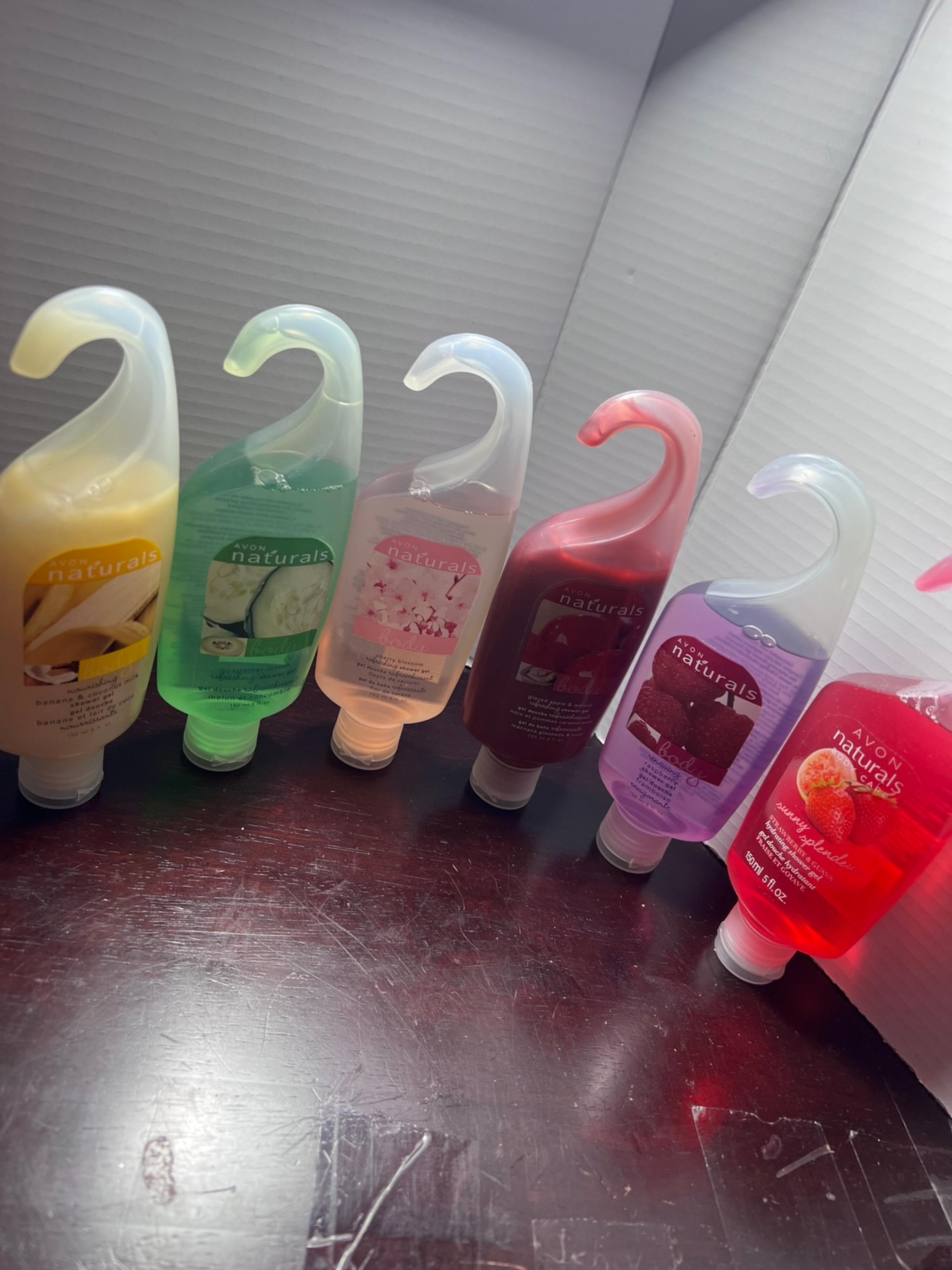 Avon Naturals Shower Gels 6 Piece Bundle