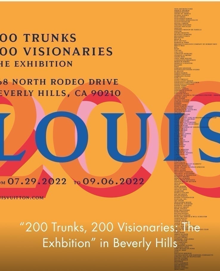 Louis Vuitton 200 Trunk Show Exhibition Bundle