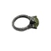 Sterling silver 14k yellow citrine designer ring Size 9