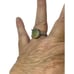 Sterling silver 14k yellow citrine designer ring Size 9
