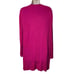 St.John Ribbed Open Cardigan in Hot Pink Size M