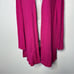 St.John Ribbed Open Cardigan in Hot Pink Size M