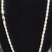.925 sterling silver rope necklace stamped .925 Italy