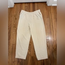 St. John Womens Trousers Wool Size 10 Pull on Wide Leg