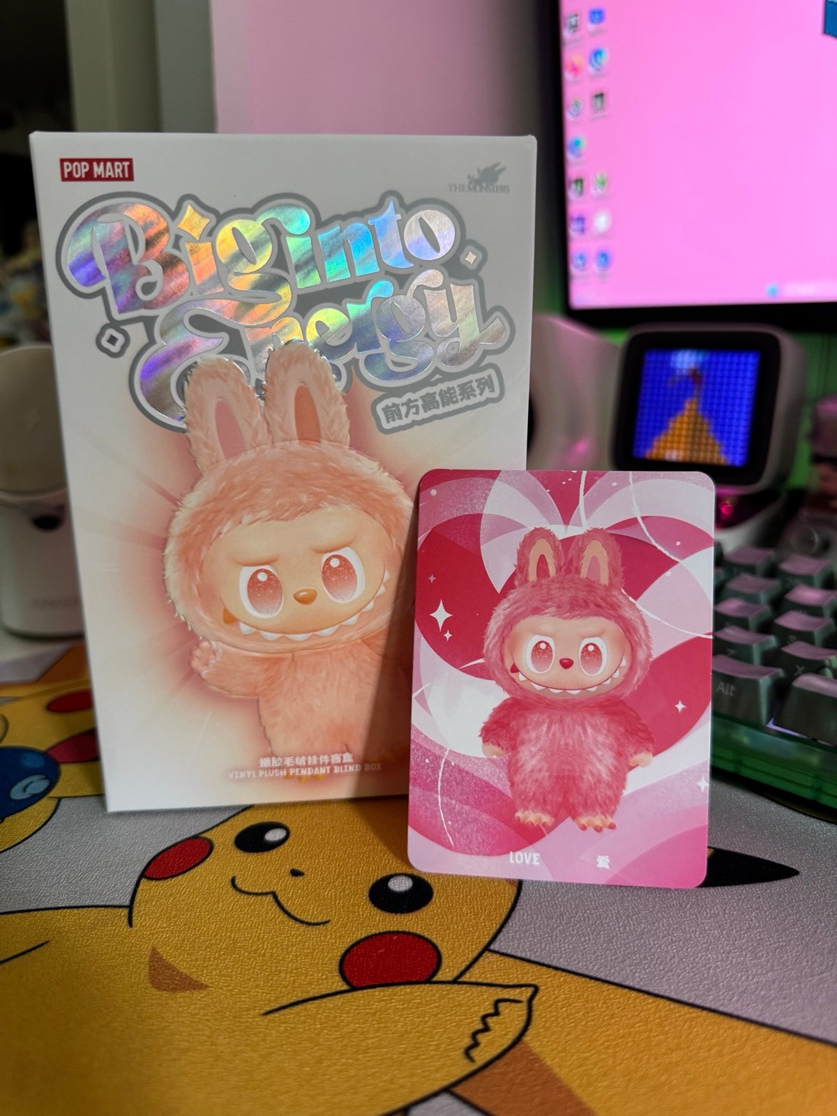 Labubu The Monsters Big into Energy Series Vinyl Plush