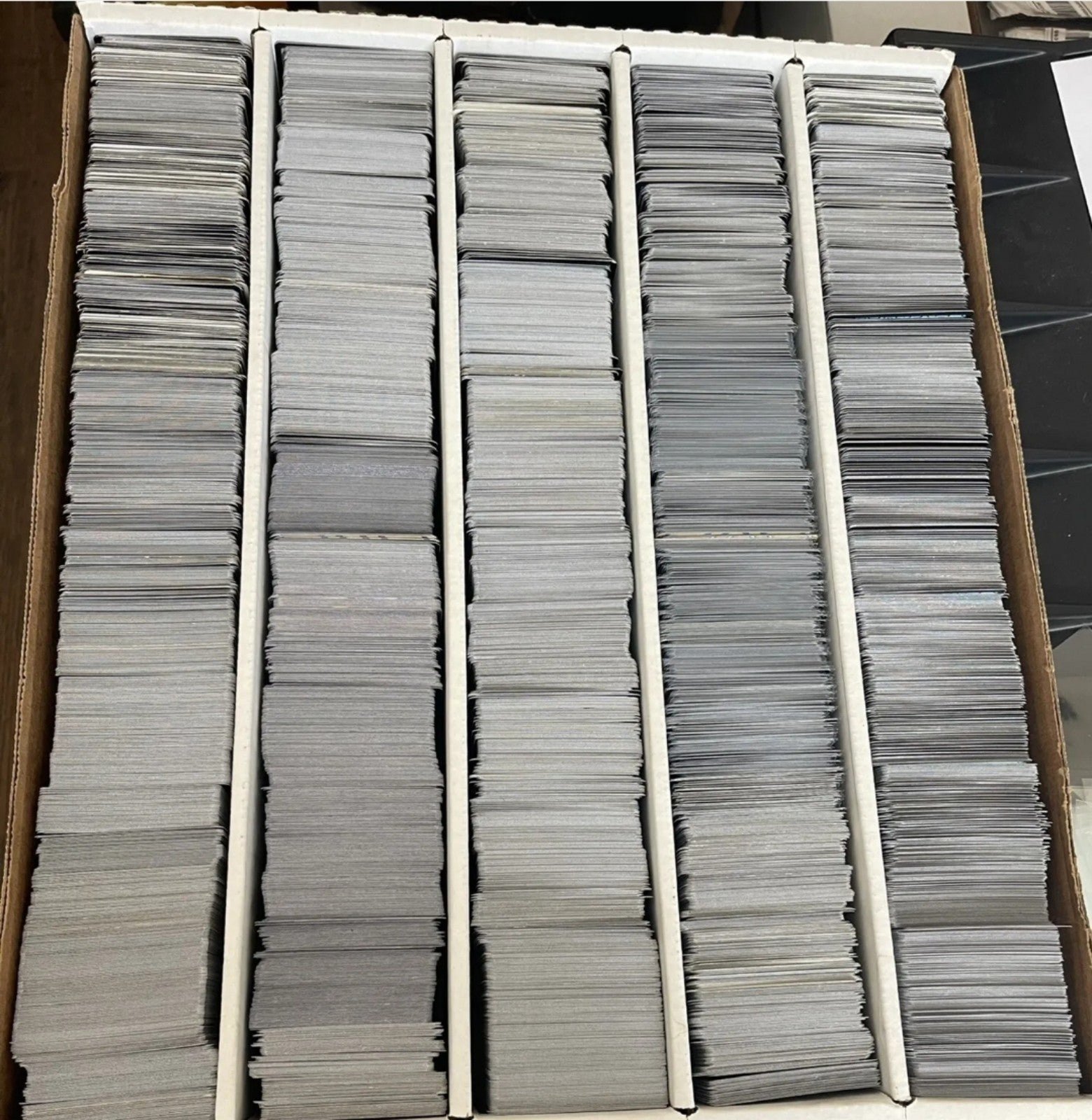 Magic the Gathering 5000 Card Lot 20lb W/50 Rare, 25 Foil,