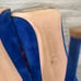 Gianvito Rossi blue suede pumps