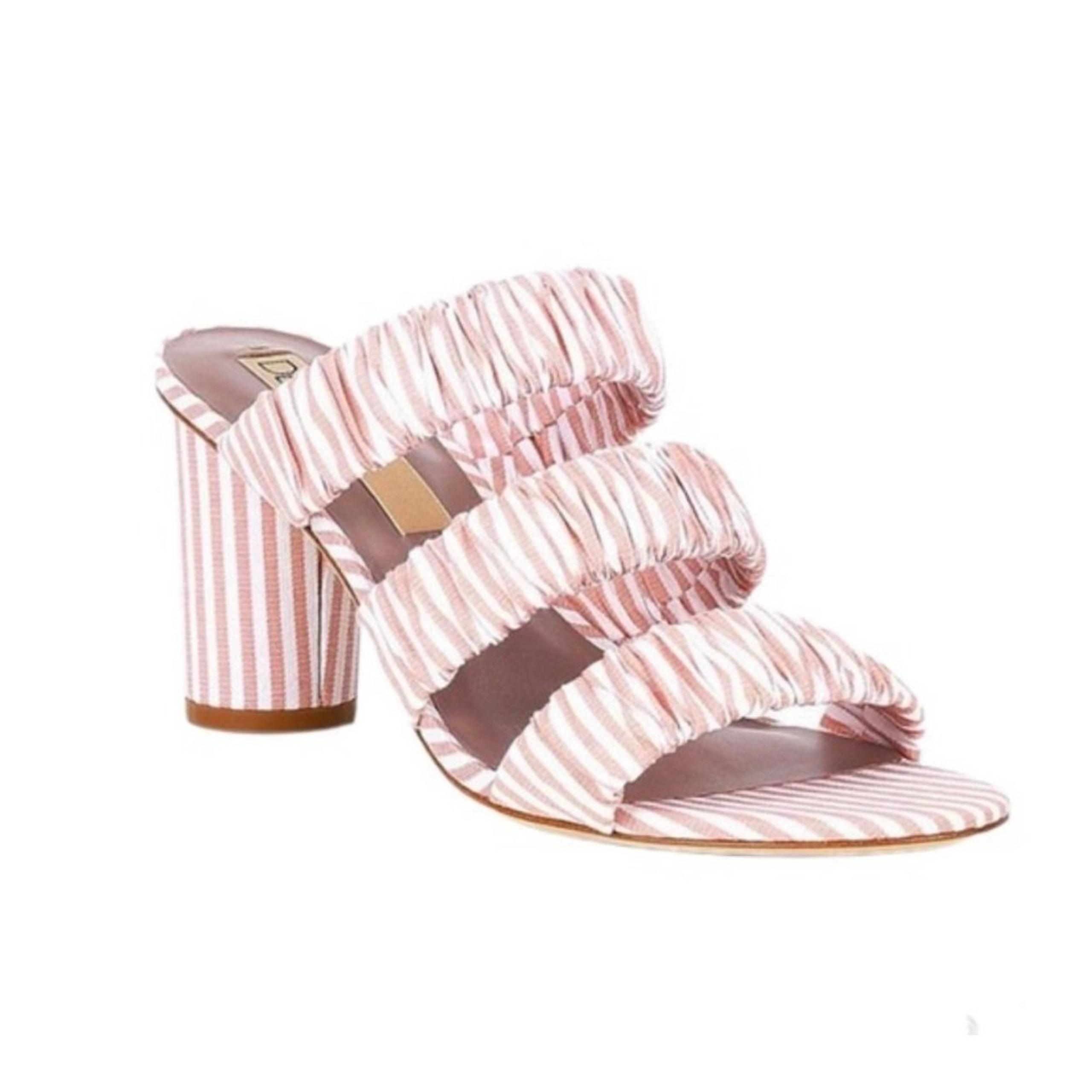 Deltan Collete Three Band Dress Sandals 7.5 Retail $100