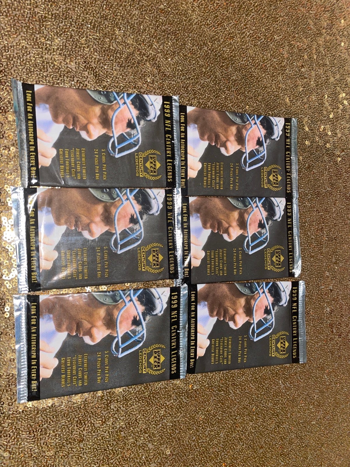 1999 upper deck century legends hobby pack