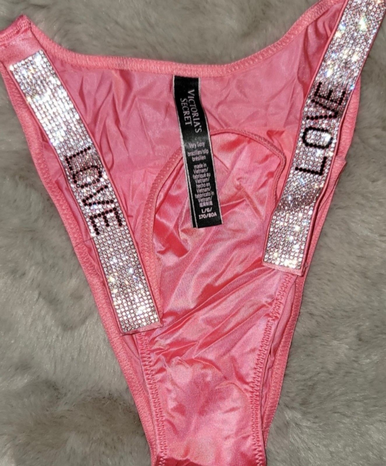 Victoria's secret shine strap panty LARGE
