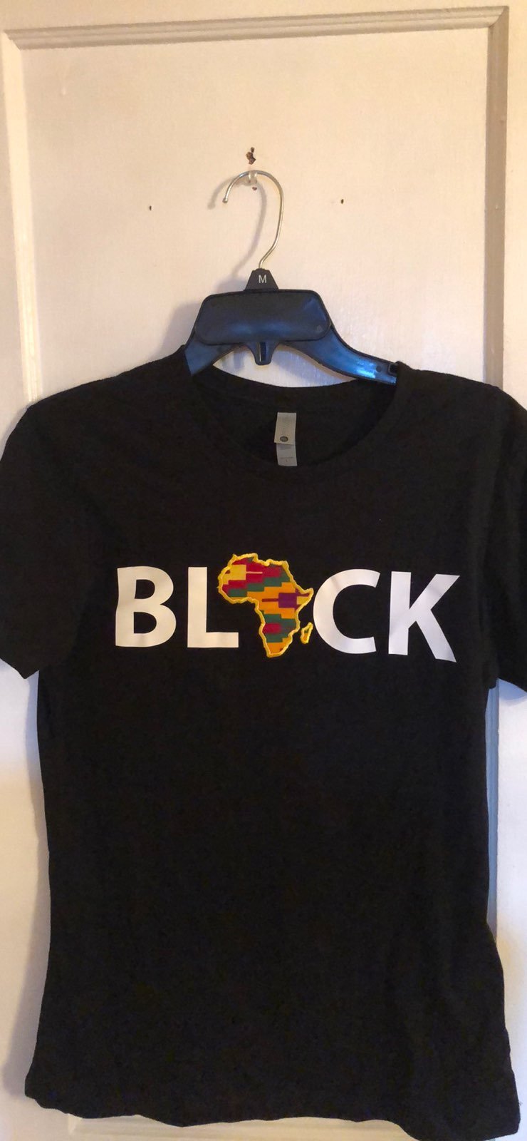 Next Level Apparel Black 2 African Map