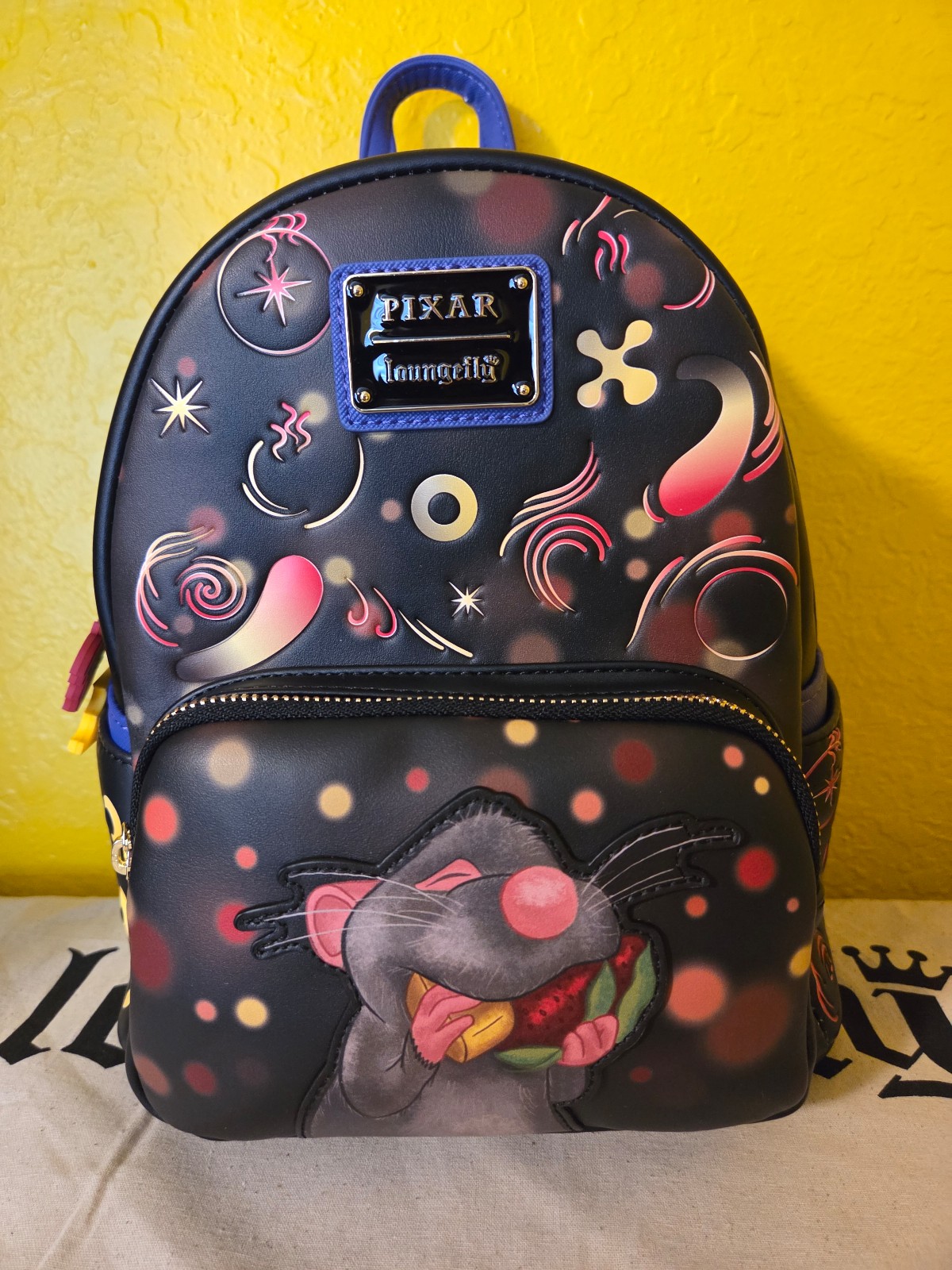 Loungefly Pixar Ratatouille Remy Food Scene Mini Backpack