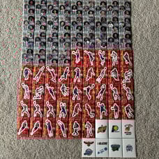 1997-98 Upper Deck NBA Sticker Lot