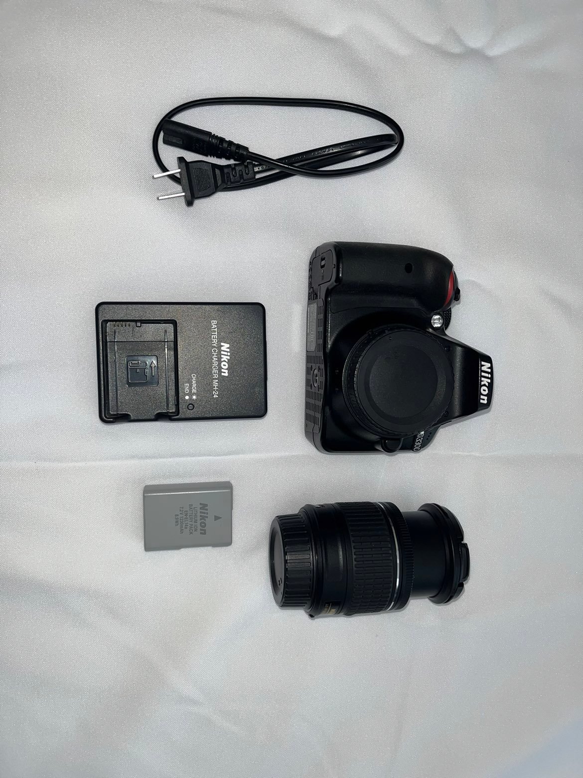 Nikon DSLR Camera with Lens D3300 DSLR Camera with 18-55mm VR Lens