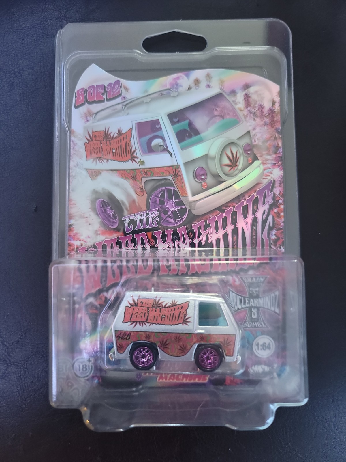 Weed Machine Scooby bus from Nuclear mindz Las Vegas Convention