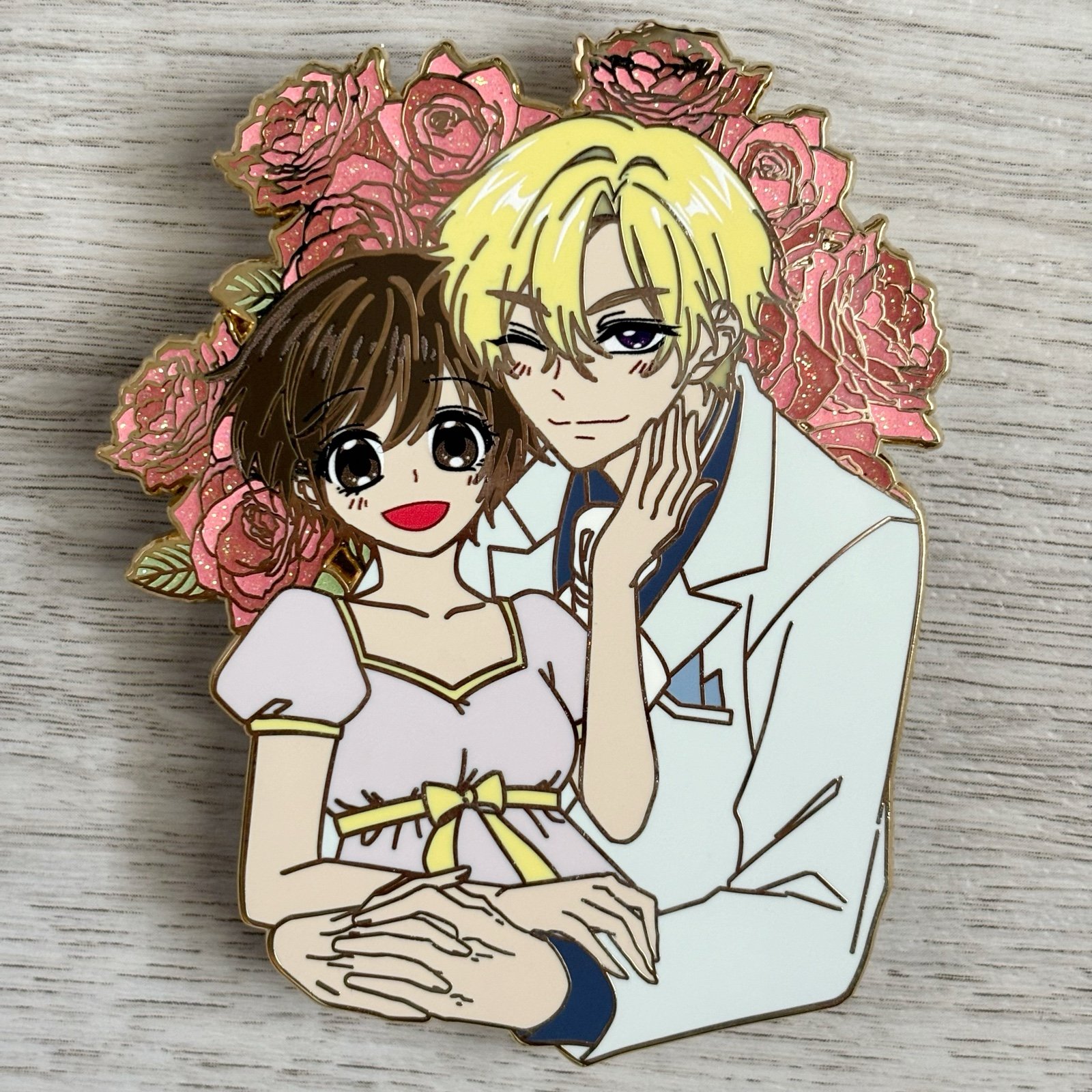 Ouran OHSHC Mintyxpins Wedding Enamel Pin