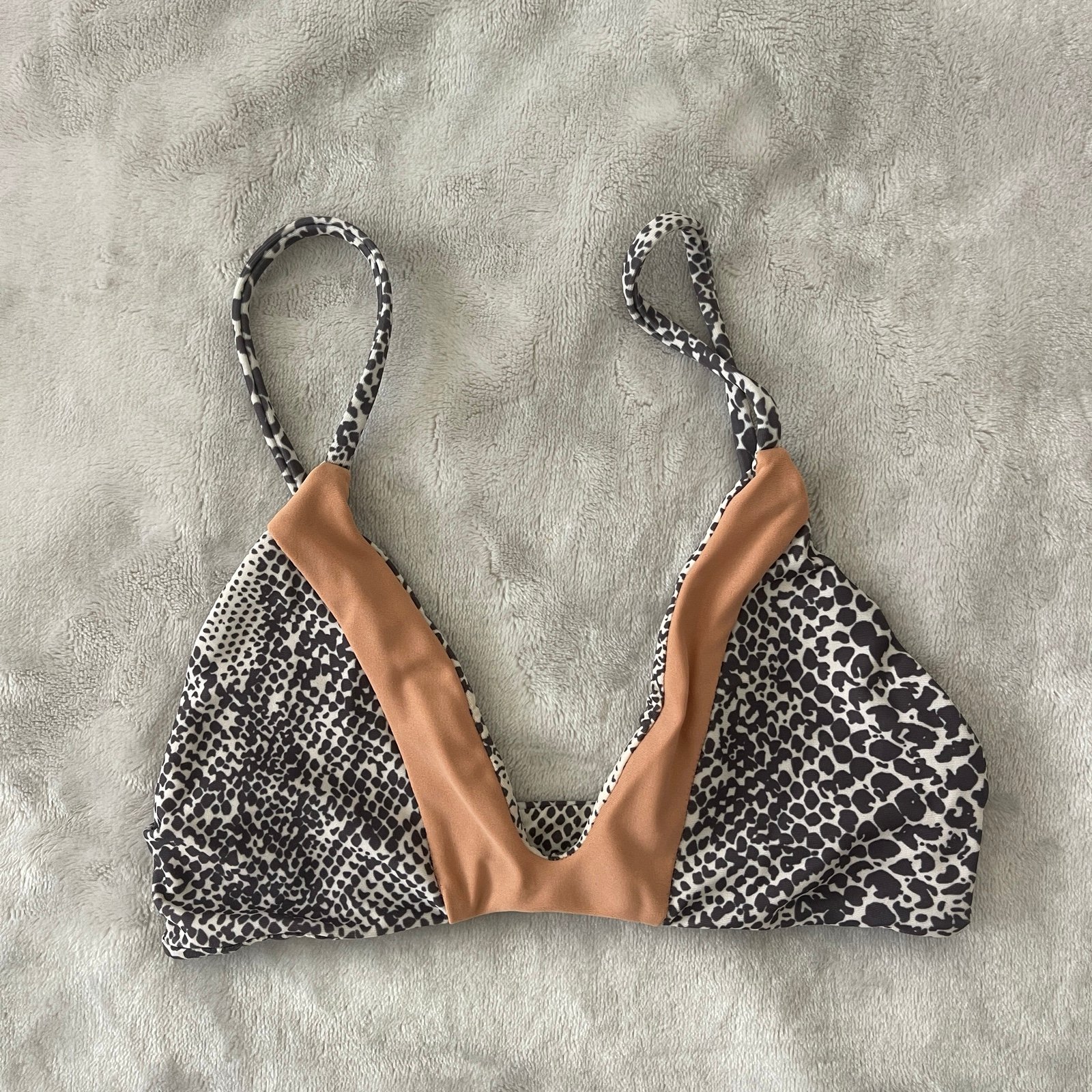 Acacia Swimwear XS Snake Pupukea Bikini top