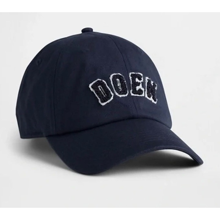 Gap × DÔEN Organic Cotton Logo Baseball Hat Navy Limited Edition Sold Out