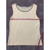 Escada Top Sweater Tank Thin Knit Sleeveless Yellow Wool Size 42, US size L