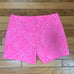 NWT Lilly Pulitzer Arabeth stretch Short Love Potion Pink check me out size 2