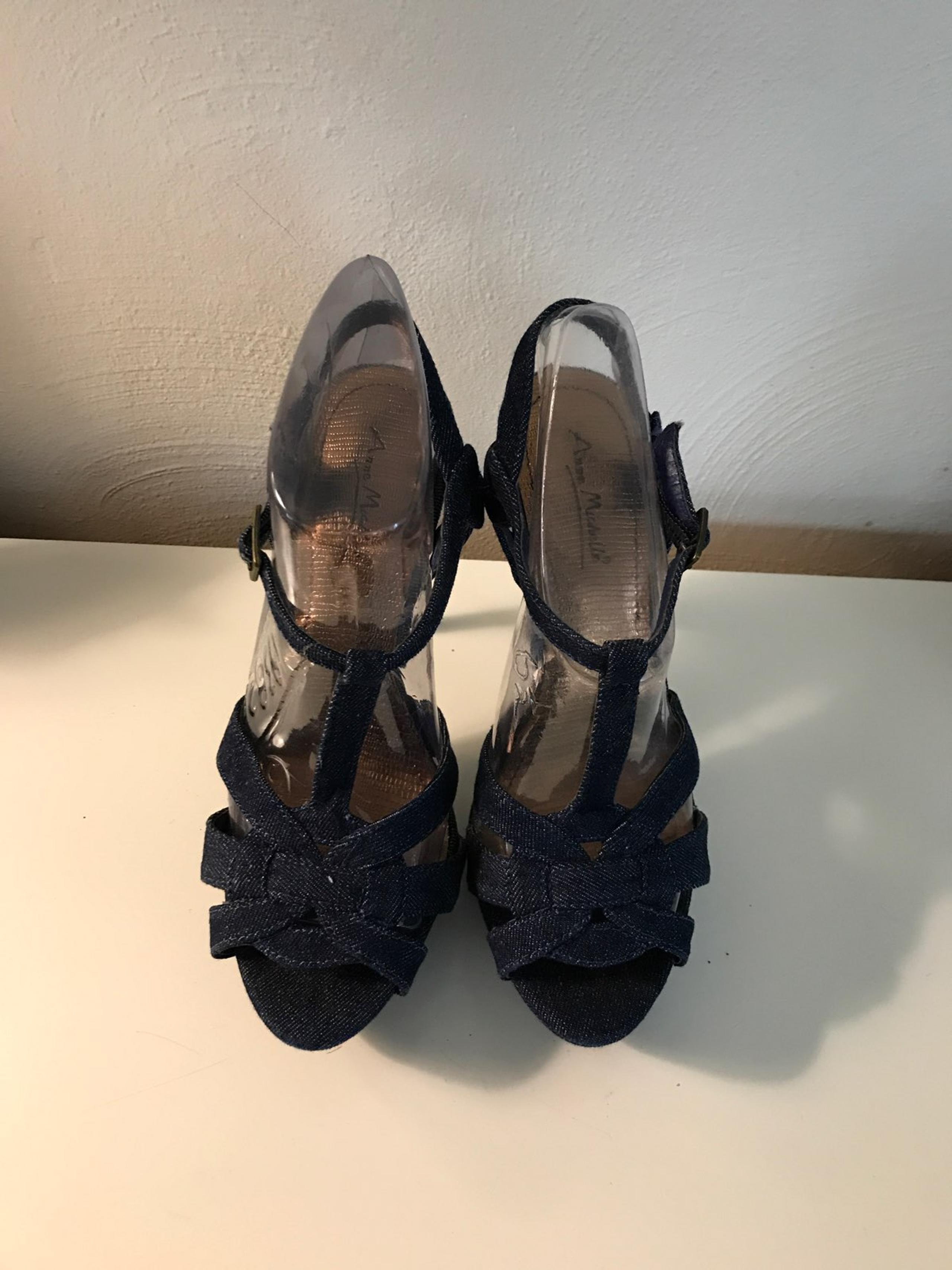 Sexy Blue 6.5 Denim Stiletto Heels