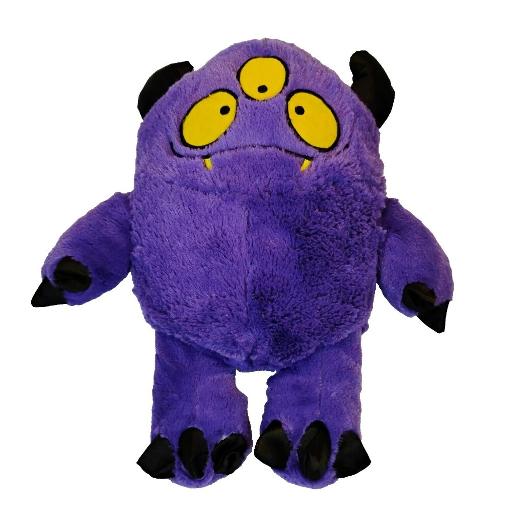 3 Eyed Purple Monster 13 Plush Toy Figure 2016 by Animaland TeddyBearStuffers
