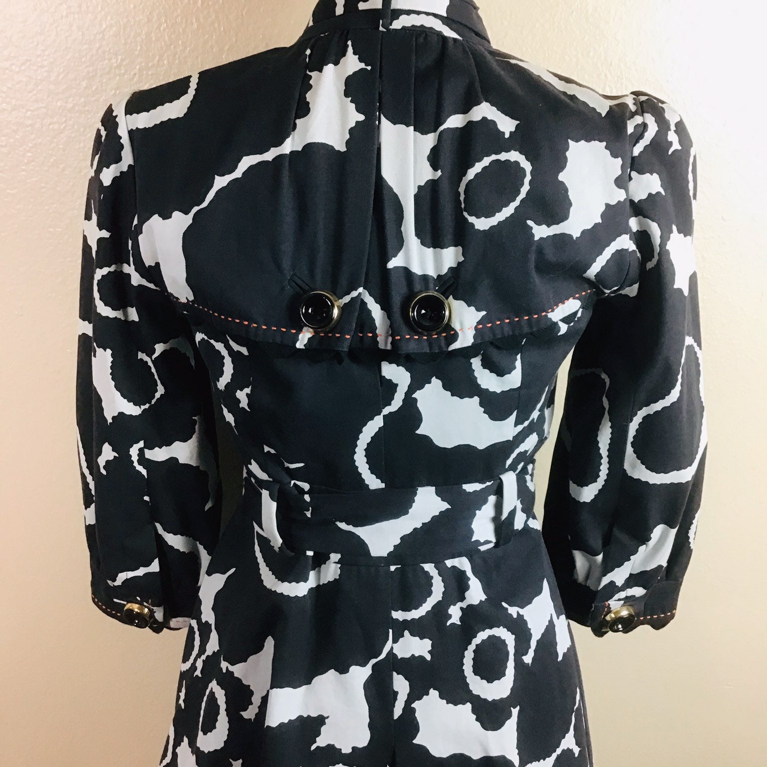 Anthropologie Leifsdottir Blk/gray Coat hotsell